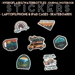 SALE! 🔴 STICKERS | Wild Camper Bundle